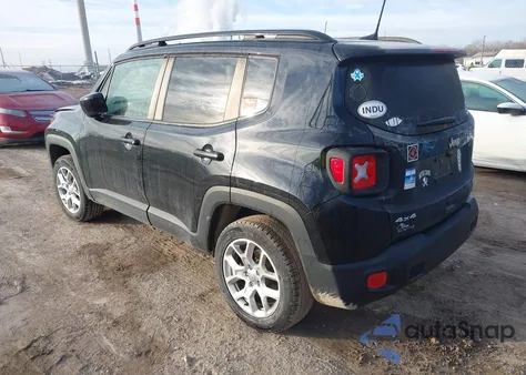 2018 Jeep Renegade Latitude 4X4 из США, поврежденный, VIN ZACCJBBB8JPJ37717